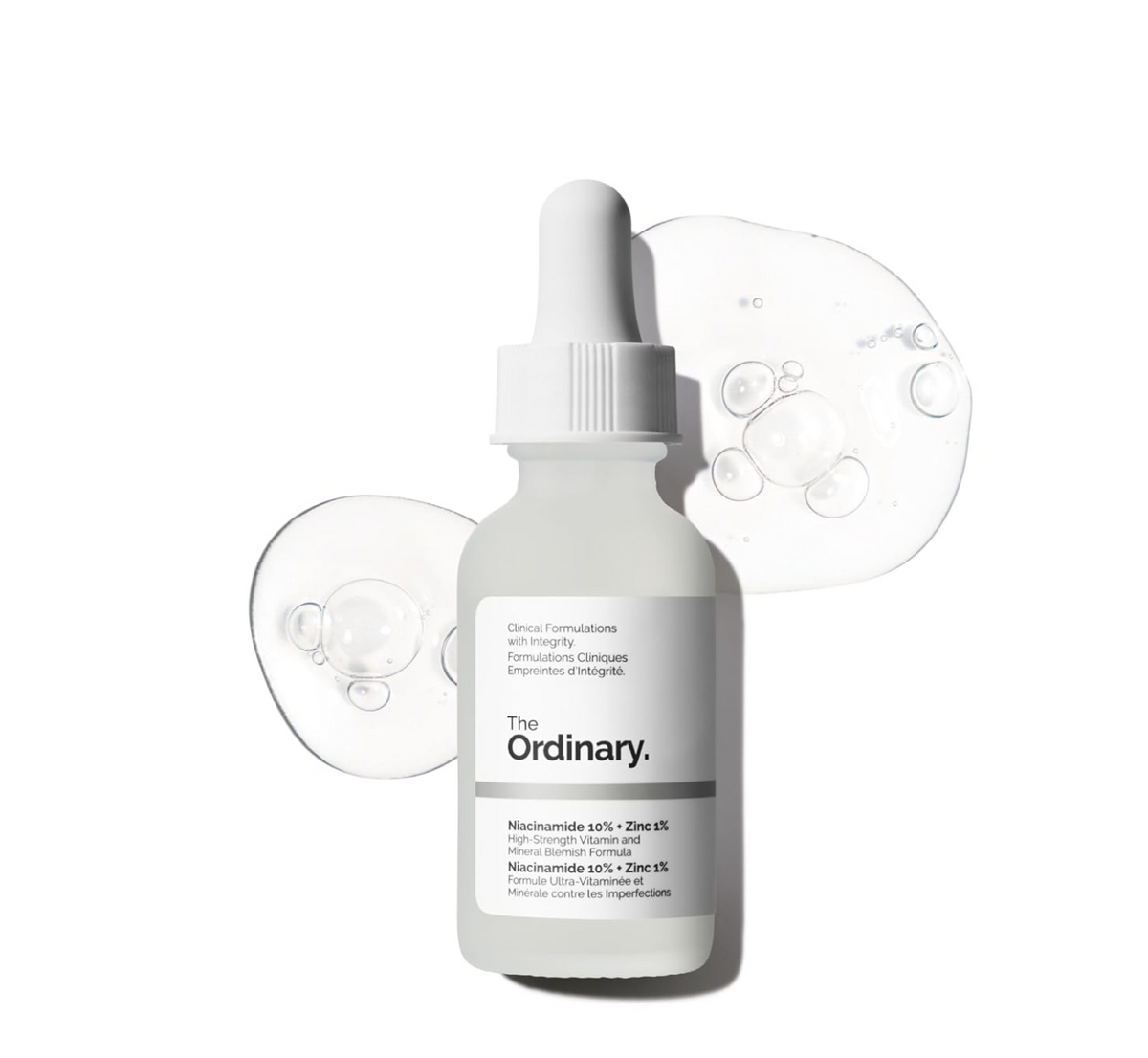 The Ordinary Niacinamide 10% + Zinc 1%, Smoothing Serum for Blemish-Prone Skin